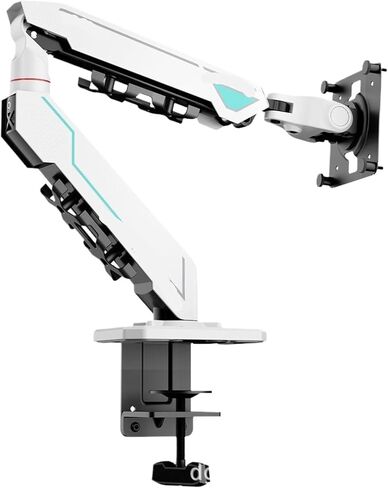 Monitor stand robotic arm rotating table clamp(Armorblack-perforated) in Kuwait