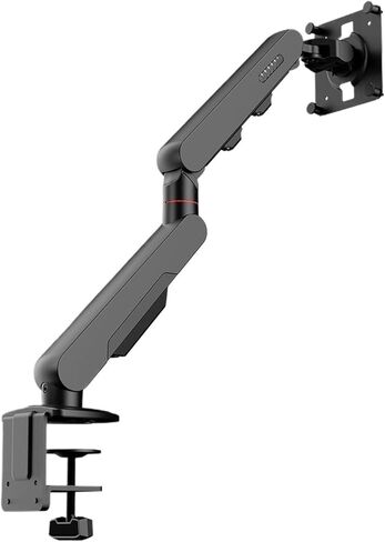 Monitor stand robotic arm rotating table clamp(Armorblack-perforated) in Kuwait