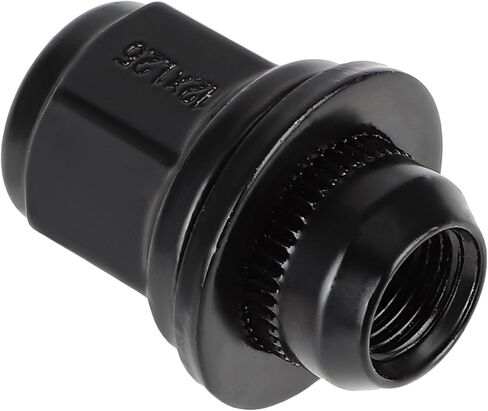 SCITOO M12x1.25 Lug Nuts Replacement for 2023 for Nissan Frontier,2016-2020 for NP300 Frontier,2014-2022 for NV350 Urvan,2017-2022 for Nissan Titan - 20PCS Closed Black Lug Nuts in Saudi Arabia