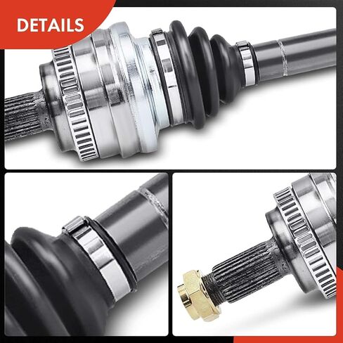 مجموعة عمود محور السيرة الذاتية الممتازة متوافقة مع BMW 323i 328i 1998-2000، 325i 2001-2005، Z4 2003-2005، 323Ci، 323is، 325Ci، 328Ci، 328is، جانب الركاب الأيمن الخلفي، استبدال # 33211229592 in Kuwait