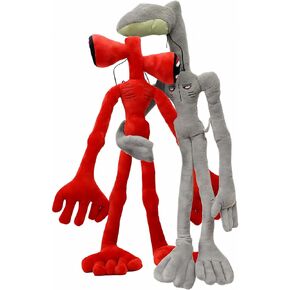 قطعتان من لعبة رأس صفارة الإنذار من القطيفة، أطراف أسلاك فولاذية مدمجة، لعبة قطيفة متحركة لأعياد الميلاد والهالوين (أزرق كلاين) in Kuwait