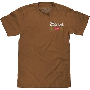 Tee Luv Men's Coors Banquet Shirt - Golden Colorado Front and Back Beer Shirt in Kuwait