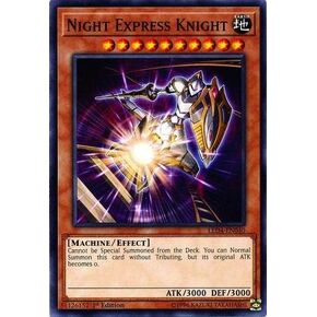 يو غي أوه! - Night Express Knight - LED4-EN040 - المبارزون الأسطوريون: Sisters of The Rose - الإصدار الأول - Common in Kuwait