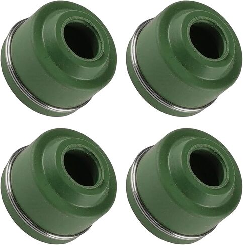 Caltric 4x Valve Stem Seal Compatible with Suzuki DR650SE 1996 1997 1998 1999 2000 2001-2006 2019 in Saudi Arabia