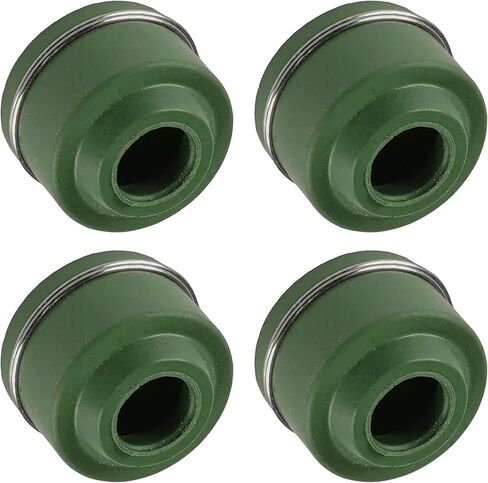 Caltric 4x Valve Stem Seal Compatible with Suzuki DR650SE 1996 1997 1998 1999 2000 2001-2006 2019 in Saudi Arabia
