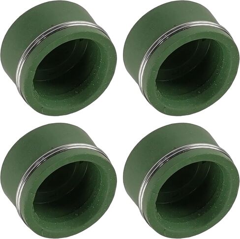 Caltric 4x Valve Stem Seal Compatible with Suzuki DR650SE 1996 1997 1998 1999 2000 2001-2006 2019 in Saudi Arabia