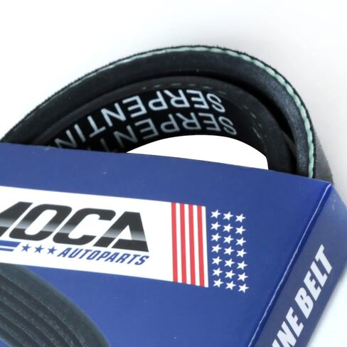 حزام MOCA 4PK865 EPDM Serpentine يناسب Geo 97-95 Metro L4 1.3L، 93-91 Prizm L4 1.6L، لهوندا 95-94 Civic Del Sol L4 1.6L، لهيونداي 89-87 Excel L4 1.5L، 09-05 Tucson L4 2.0L، والمزيد in Saudi Arabia