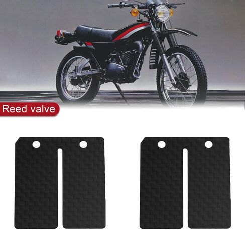Artudatech Reed Valve Set for Yamaha DT100 DT125 DT175 RD350 RD300 RD250 For For Yamaha DT100 1974-1980 For Yamaha DT125 1975-1981 For Yamaha DT175 1974-1981 For Yamaha MX100 1979-1983 in Saudi Arabia