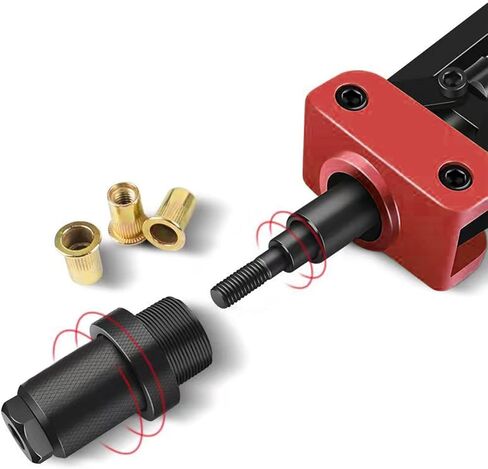 PROWIN 2IN 1 RIVET NUT TOOL Hand Blind Riveter 13" Rivet Nut Tool Long Handles,Labor-Saving Riveting Tools with Nut Setting System in Saudi Arabia
