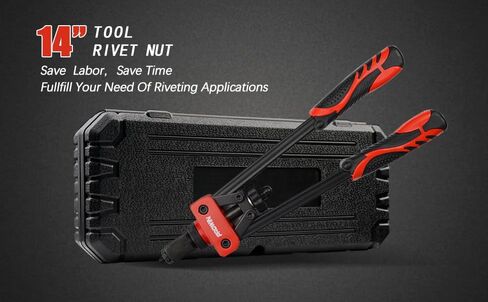 PROWIN 2IN 1 RIVET NUT TOOL Hand Blind Riveter 13" Rivet Nut Tool Long Handles,Labor-Saving Riveting Tools with Nut Setting System in Saudi Arabia