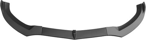 FREEMOTOR802® Front Bumper Lip Splitter Air Dam Chin Spoiler Lower Guard Trim, Compatible with 2015-2018 Mercedes-Benz W205 C-Class (Sport Bumper Only), DP Style Matte Black PP 3PCS in Saudi Arabia