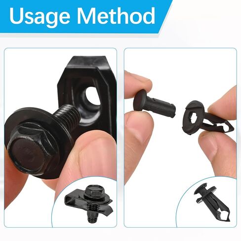35 PCS Engine Under Cover Splash Shield Guard Body Bolts Bumper Fender Liner Push Retainer Fastener Rivet Clips in Saudi Arabia