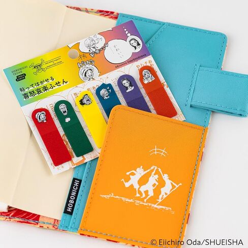 إكسسوارات Hobonichi Techo مجلة ONE Piece: مجموعة ملاحظات لاصقة واضحة (العواطف) in Kuwait