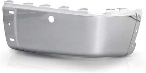 ACANII - For 2007-2013 Chevy silverado 1500 GMC Sierre 1500 Chrome Steel Rear Bumper End Cap w/Holes Passenger Side in Saudi Arabia