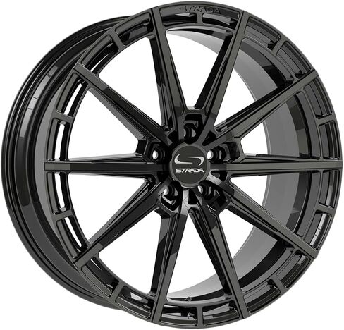 Strada SF70 Palo 20x9 5x4.5 "+30 ملم حافة عجلة سوداء لامعة 20 بوصة SF7009051430GB in Kuwait