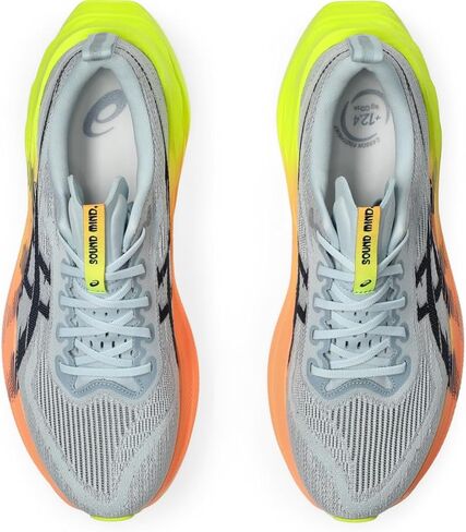 حذاء الجري ASICS للجنسين SUPERBLAST 2، 9، أرجواني رمادي/شعاب مرجانية in Kuwait