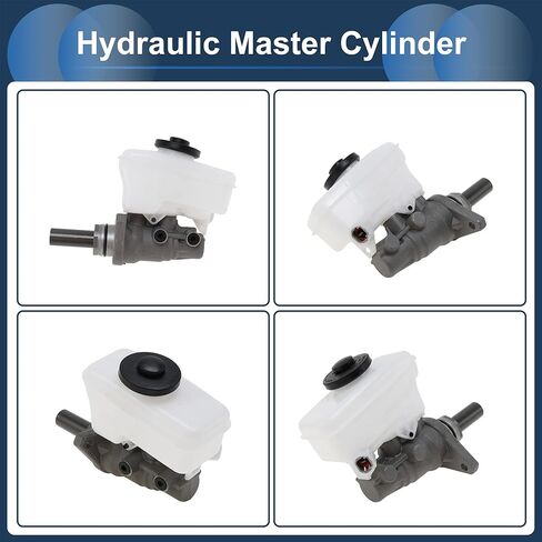 Brake Master Cylinder with Reservoir No.4702830010 for Lexus GS350 2005-2012 Hydraulic Master Cylinder Silver Tone White Aluminum Alloy Plastic 1 Pcs in Saudi Arabia