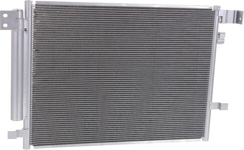 A/C Condenser and Radiator Cooling Fan Kit Compatible with Cadillac ATS 2013–2015 2.0L 4-Cylinder Engine 2-Piece Set in Saudi Arabia
