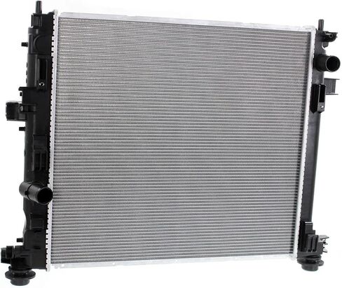A/C Condenser and Radiator Cooling Fan Kit Compatible with Cadillac ATS 2013–2015 2.0L 4-Cylinder Engine 2-Piece Set in Saudi Arabia