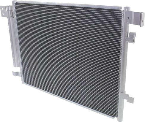 A/C Condenser and Radiator Cooling Fan Kit Compatible with Cadillac ATS 2013–2015 2.0L 4-Cylinder Engine 2-Piece Set in Saudi Arabia