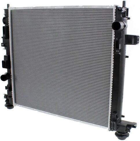 A/C Condenser and Radiator Cooling Fan Kit Compatible with Cadillac ATS 2013–2015 2.0L 4-Cylinder Engine 2-Piece Set in Saudi Arabia