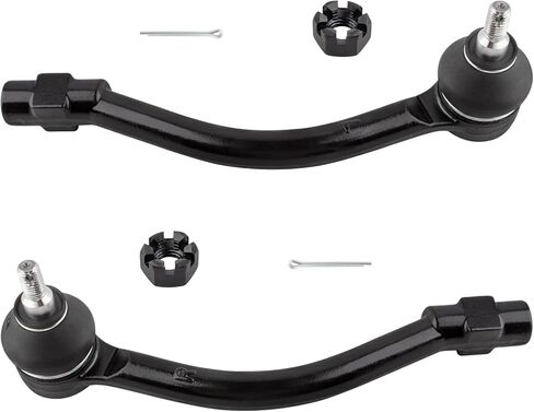 ES801074, 568203X000, ES801075, 568203X090 Front Outer Steering Tie Rod Ends Replacement for 2011-2016 Hyundai Elantra, 12-17 Veloster, 14-19 Kia Soul in Saudi Arabia