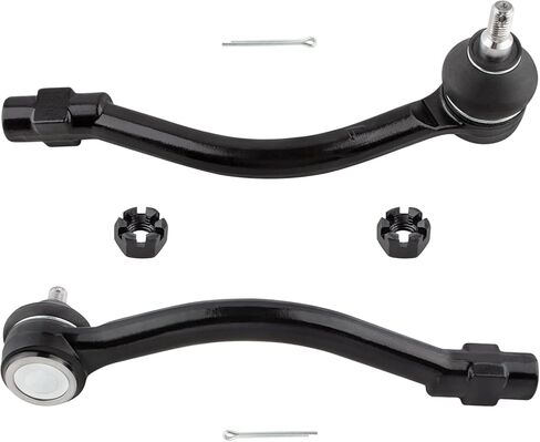 ES801074, 568203X000, ES801075, 568203X090 Front Outer Steering Tie Rod Ends Replacement for 2011-2016 Hyundai Elantra, 12-17 Veloster, 14-19 Kia Soul in Saudi Arabia