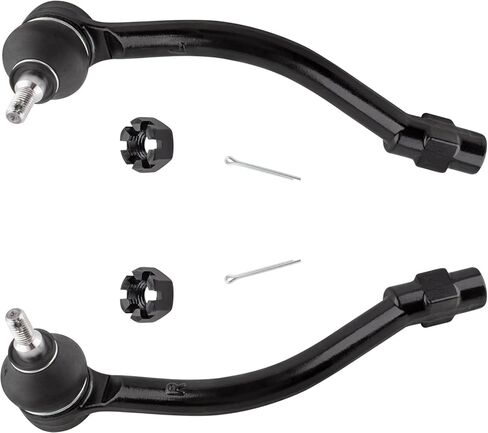 ES801074, 568203X000, ES801075, 568203X090 Front Outer Steering Tie Rod Ends Replacement for 2011-2016 Hyundai Elantra, 12-17 Veloster, 14-19 Kia Soul in Saudi Arabia