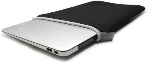 حافظة BoxWave متوافقة مع Panasonic Toughbook G2 - SlipSuit، غطاء حماية واقٍ من النيوبرين الناعم النحيف - أسود داكن in Saudi Arabia
