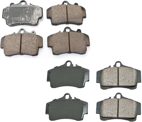 Akebono Euro Front Rear Ceramic Brake Pads Kit For Porsche Boxster 2.5L 2.7L H6 in Saudi Arabia