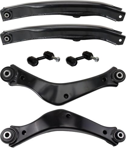 TRQ Rear Suspension Kit Control Arm Sway Bar Stabilizer Link Compatible with 2013-2016 Buick LaCrosse 2013-2017 Regal 2014-2020 Chevrolet Impala 2013-2015 Malibu 2016 Malibu Limited in Saudi Arabia