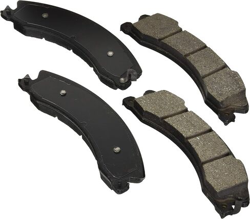 BOSCH BE1565H Blue Ceramic Disc Brake Pad Set With Hardware - Compatible With Select Chevrolet Silverado 2500 HD/3500 HD, Suburban 3500 HD; GMC Sierra 2500 HD/3500 HD; Nissan NV, Titan XD; FRONT in Saudi Arabia