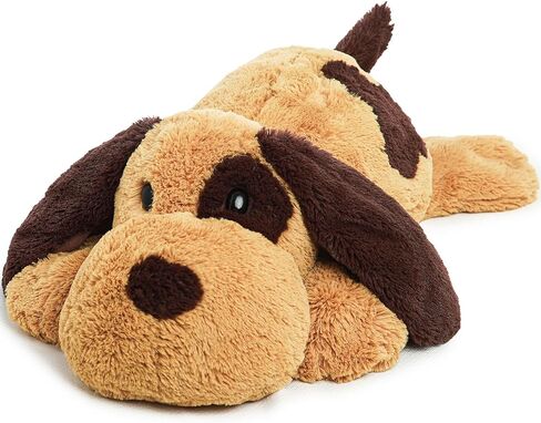 لعبة قطيفة على شكل كلب محشو لابرادور ريتريفر حيوان محشو قابل للاحتضان للأطفال والبنات والأولاد وأعياد الميلاد مقاس 76.2 سم بني in Kuwait
