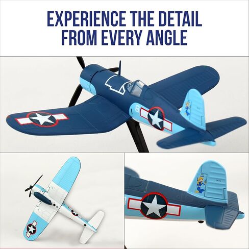 Daron Worldwide Trading F4U Corsair VMF-22 Vehicle, Blue in Saudi Arabia