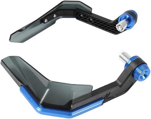 دراجة نارية اليد الحرس Handguard درع يندبروف العالمي صالح للانتصار النصر أبريليا BMW بينيلي كاواساكي ياماها سوزوكي هوندا دوكاتي دانكارو دراجة نارية أجزاء الدراجة الترابية (الأزرق) in Kuwait