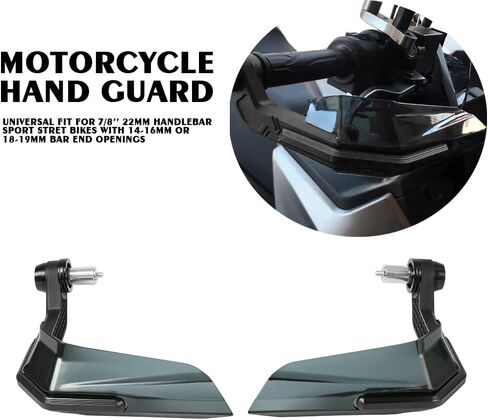 دراجة نارية اليد الحرس Handguard درع يندبروف العالمي صالح للانتصار النصر أبريليا BMW بينيلي كاواساكي ياماها سوزوكي هوندا دوكاتي دانكارو دراجة نارية أجزاء الدراجة الترابية (الأزرق) in Kuwait