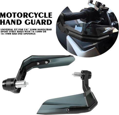 دراجة نارية اليد الحرس Handguard درع يندبروف العالمي صالح للانتصار النصر أبريليا BMW بينيلي كاواساكي ياماها سوزوكي هوندا دوكاتي دانكارو دراجة نارية أجزاء الدراجة الترابية (الأزرق) in Kuwait