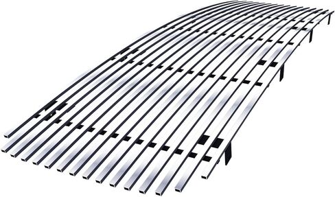 APS Compatible with GMC Canyon 2015-2020 Main Upper Stainless Steel Chrome Polished 8x6 Horizontal Billet Front Grill Grille Insert G85620S in Saudi Arabia
