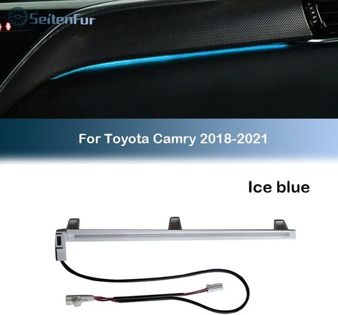 لتويوتا كامري 2018-2021 الداخلية الأزرق LED وحدة التحكم المركزية الضوء المحيط in Saudi Arabia