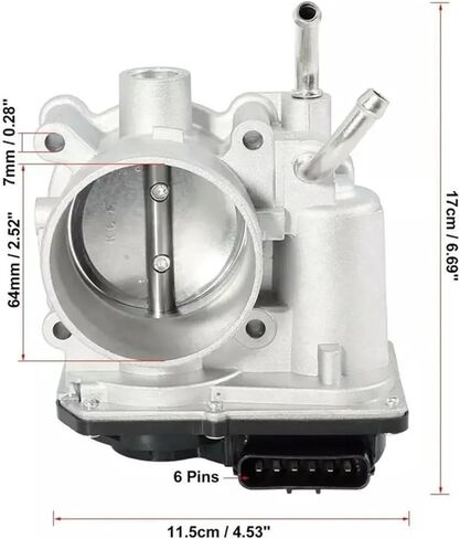 صمام الخانق 35100-2E000 متوافق مع Hyundai KIA 2.0L in Kuwait