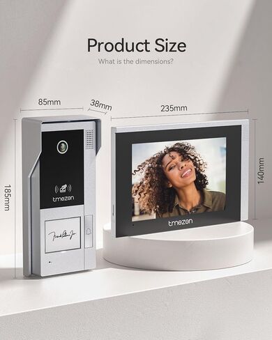 TMEZON 15M/50FT RVV4 4 core Cable/4 core Wire for Video intercom Color Video Door Phone doorbell Wired Intercom Cable in Kuwait