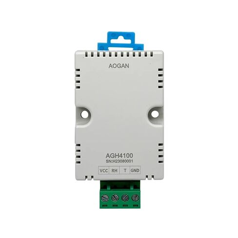 جهاز إرسال درجة الحرارة والرطوبة DIN-Rail RS485/جهاز قياس درجة الحرارة والرطوبة للإشارة التناظرية سلسلة AGH4 (0-50C 0-5V) in Kuwait