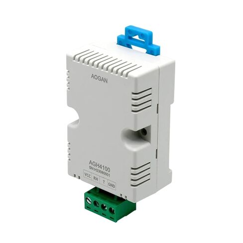 جهاز إرسال درجة الحرارة والرطوبة DIN-Rail RS485/جهاز قياس درجة الحرارة والرطوبة للإشارة التناظرية سلسلة AGH4 (0-50C 0-5V) in Kuwait
