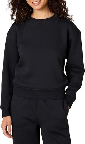 Amazon Essentials x Sofia Grainge Women's Boxy Drop Shoulder Crewneck Sweatshirt in Saudi Arabia