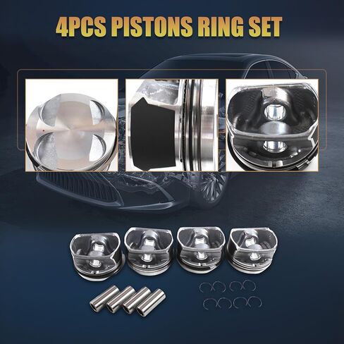 4PCS Pistons Ring Set 12652809 Fit for Buick GL8 ES Cadillac ATS XT5 Chevrolet 2.0L, aftermarket part Replace, OE 19180831, 12569638, 89018107,12683808 in Kuwait
