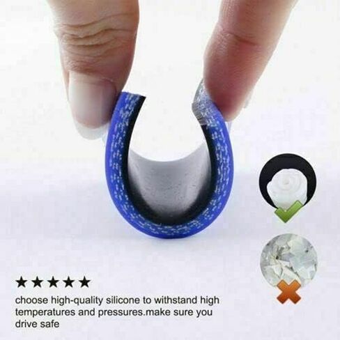 خرطوم دراجة نارية عالي الأداء 3 طبقات 4.5 ملم لسوزوكي GSXR 600 750 2006-2010 K7 K8 K9 (أحمر) in Kuwait