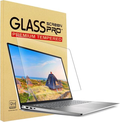 YINOVEEN Tempered Glass Screen Protector for Dell Inspiron 16 5620 5625 5630 16-inch Laptop, Inspiron 16 Laptop Glass Film 9H Hardness, Ultra HD, Anti Fingerprint in Saudi Arabia