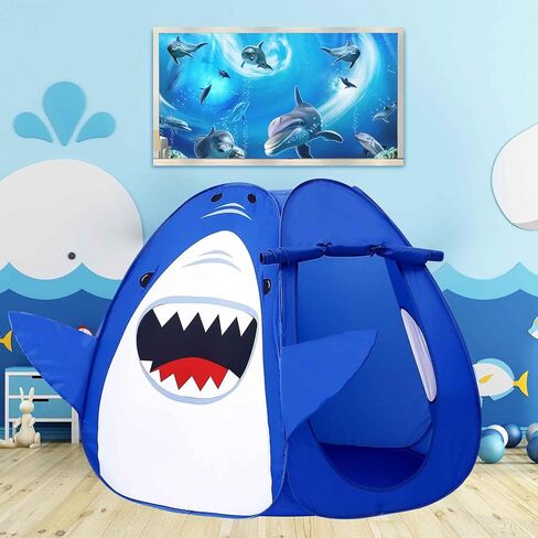 خيمة اللعب للأطفال من CRAWLBO خيمة منبثقة للسلاحف خيمة منزلية للإعداد التلقائي للفتيات والفتيان في الهواء الطلق وداخل المنزل بانتظار براءة اختراع (سلحفاة) in Kuwait