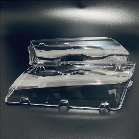 Compatible for BMW E46 4 Door 3-Series 1998 1999 2000 2001 1 Pair Headlight Lens Cover Clear Car Lamp Shell Transparent Lampshade in Saudi Arabia