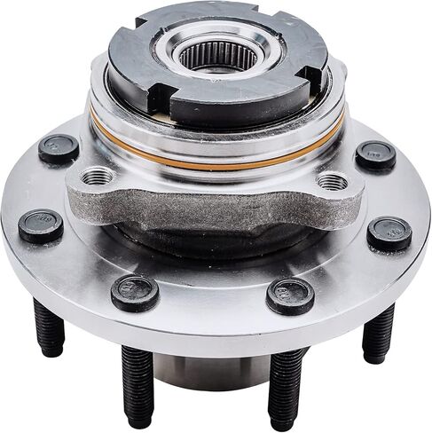 Detroit Axle - Front Wheel Bearing Hub for 1999-2004 Ford F-250 F-350 Super Duty [4x4 SRW] 2000 2001 2002 2003 Replacement Wheel Bearing Hub Assembly Set in Saudi Arabia